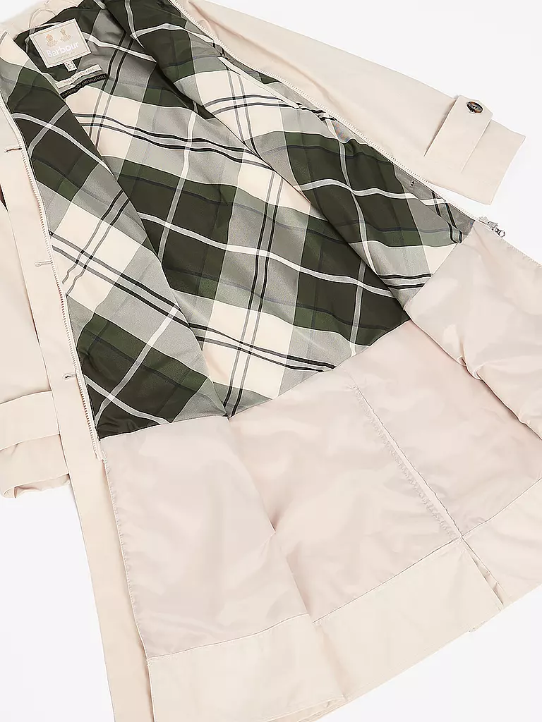 BARBOUR | Trenchcoat SOMERLAND | creme