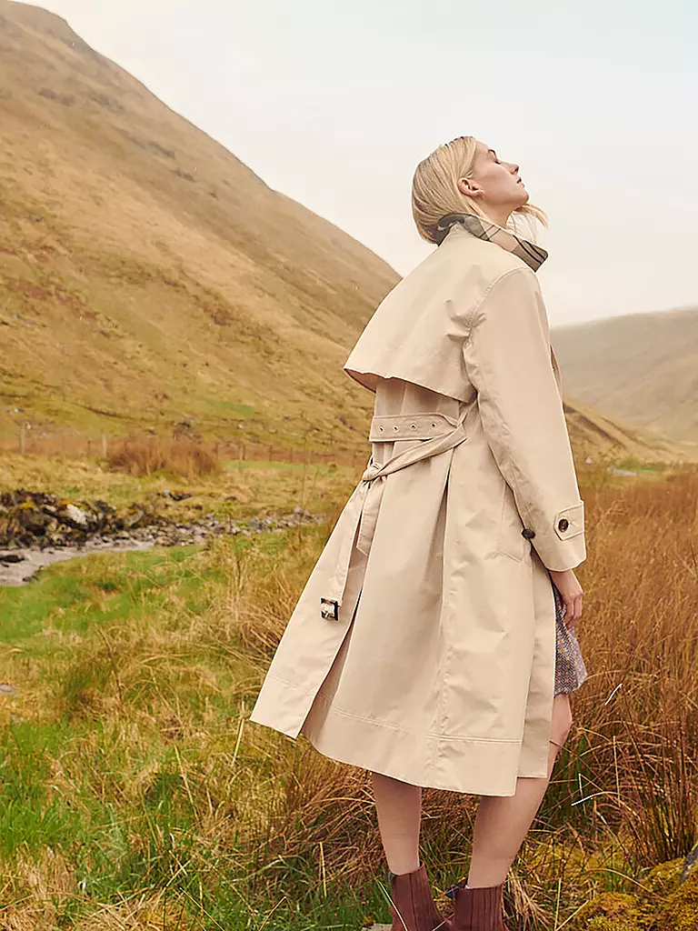 BARBOUR | Trenchcoat SOMERLAND | creme