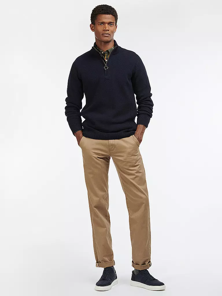 BARBOUR | Troyer Pullover HOLDIN  | dunkelblau