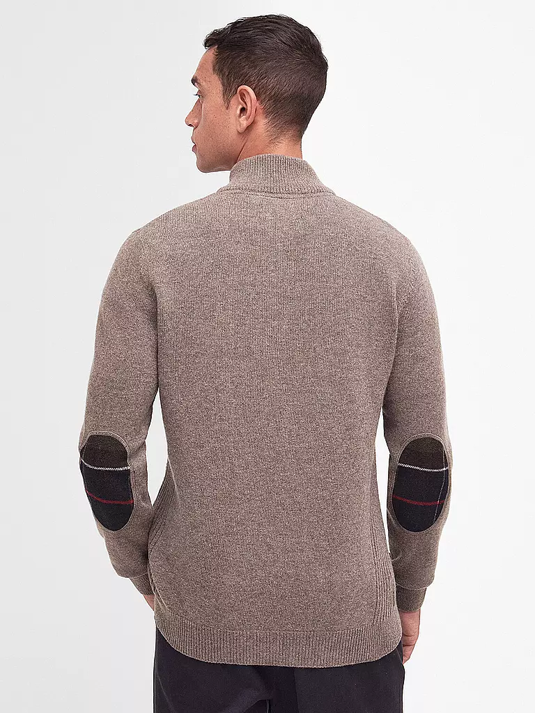 BARBOUR | Troyer Pullover HOLDIN  | hellbraun