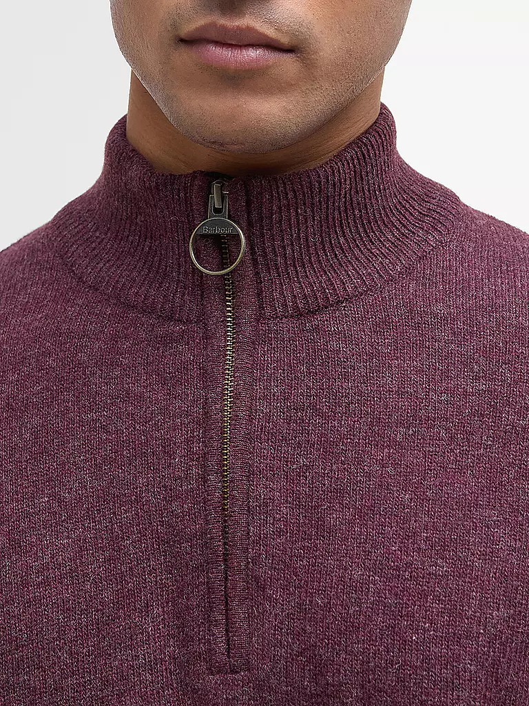 BARBOUR | Troyer Pullover HOLDIN | hellbraun