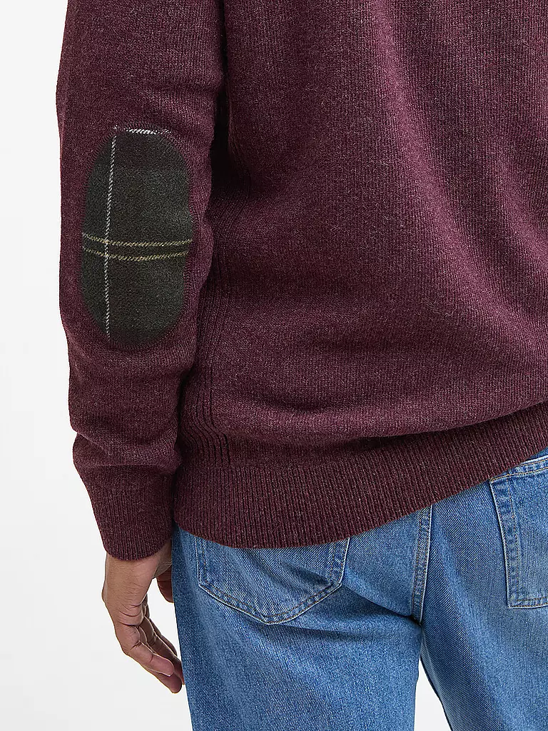 BARBOUR | Troyer Pullover HOLDIN | hellbraun