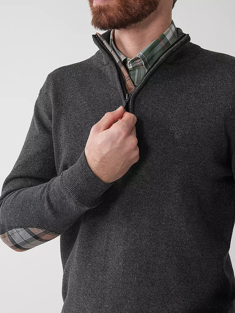 BARBOUR | Troyer Pullover | grau