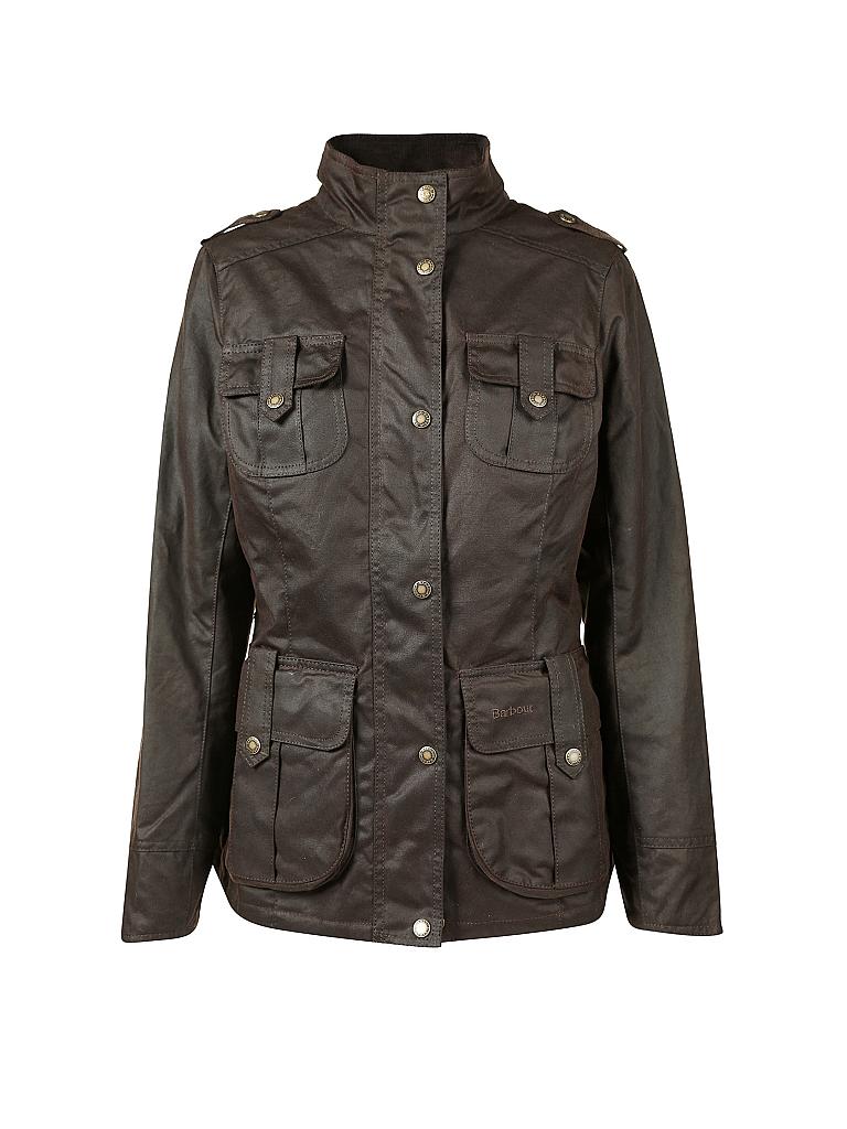 BARBOUR | Wachsjacke Winter Defence | grün