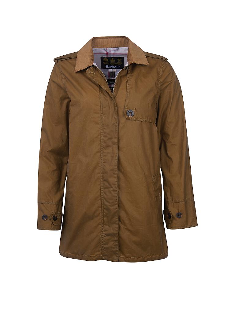 gerucht accu Frons BARBOUR Wachsmantel " Una " grau | 34