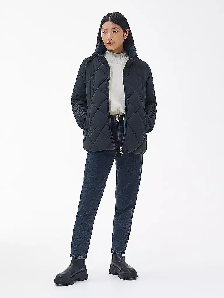 BARBOUR | Wendejacke REVERSIBLE HUDSWELL | schwarz