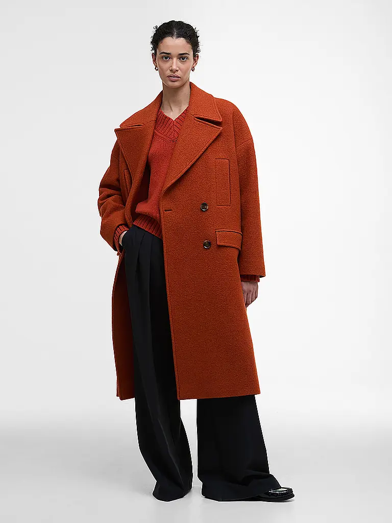 BARBOUR | Wollmantel BLYTH | orange