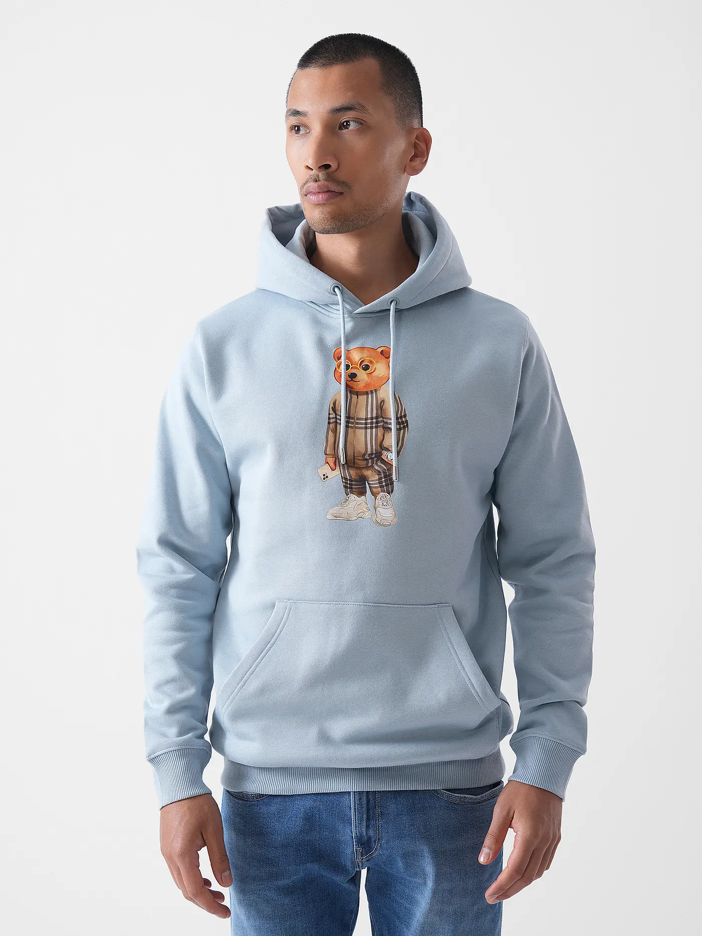 BARON FILOU | Kapuzensweater - Hoodie THE TRACKSUIT ICON | hellblau