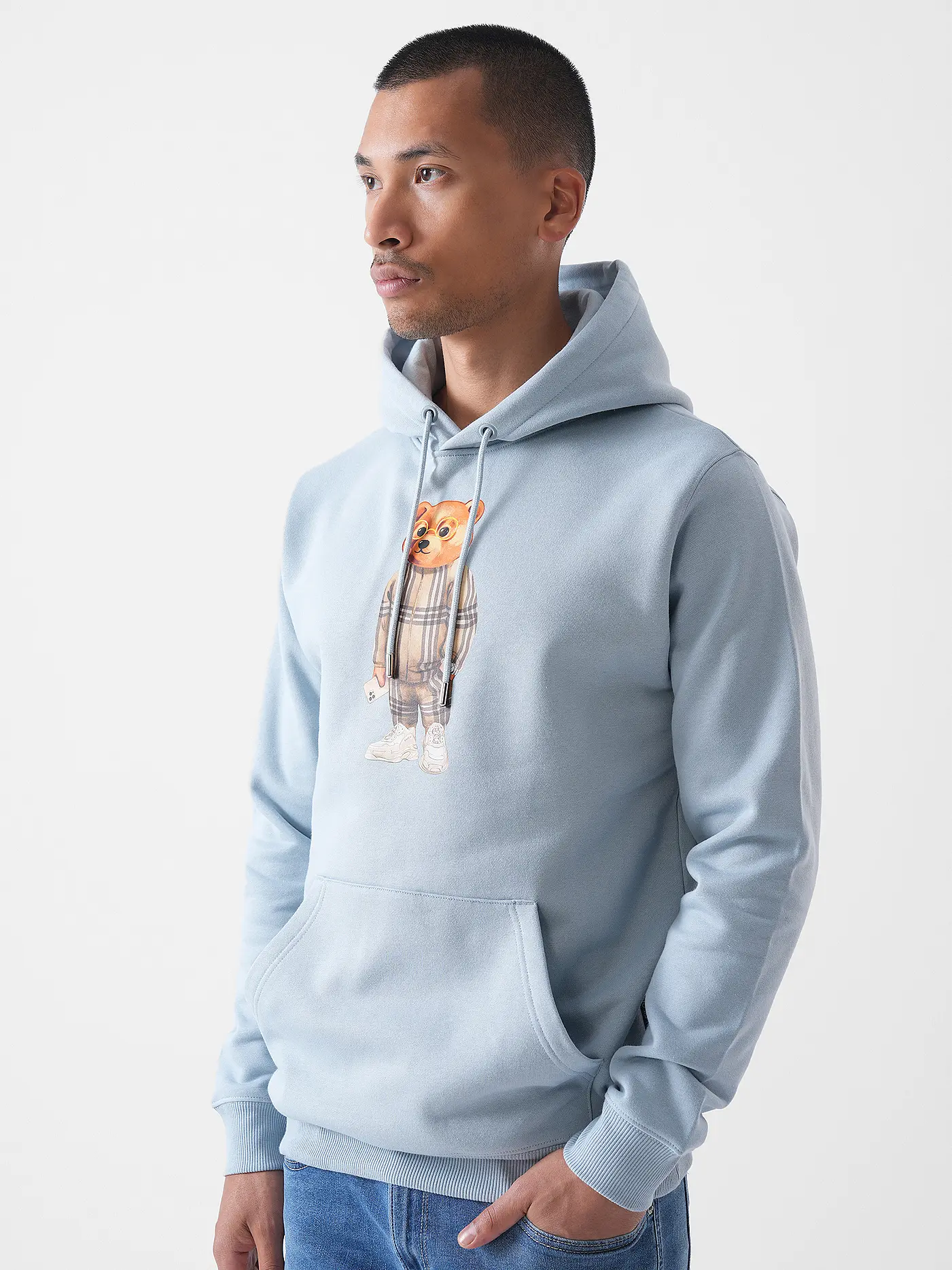 BARON FILOU | Kapuzensweater - Hoodie THE TRACKSUIT ICON | hellblau