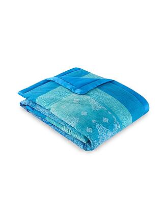 BASSETTI | Plaid KERALA 135x190cm Blau 