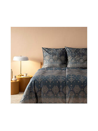 BASSETTI | Satin Bettwäsche  70x90cm / 140x200cm KERALA Grau