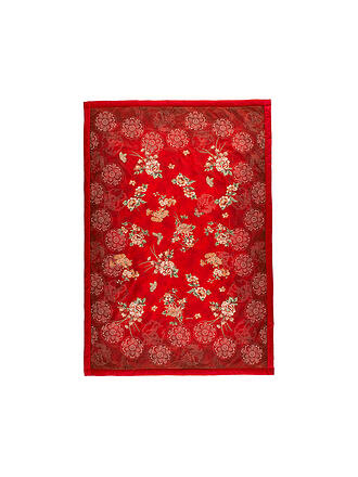 BASSETTI | Couvre-lit - Plaid 135x190cm ESPERIDI Rouge