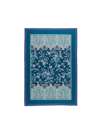 BASSETTI | Couvre-lit - Plaid 135x190cm INDIAN ROSES Bleu
