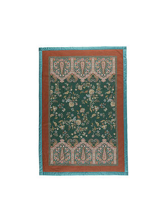 BASSETTI | Copriletto - Plaid 135x190cm INDIAN ROSES Verde