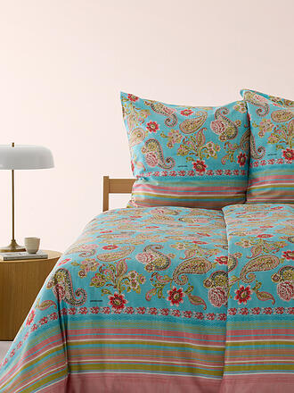 BASSETTI | Satin Bettwäsche RAPALLO 70x90cm/140x200cm Mint