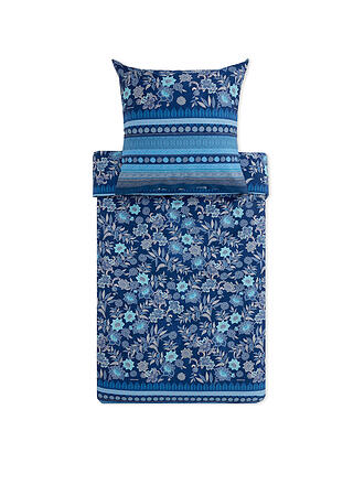 BASSETTI | Satin Bettwäsche VARIGOTTI 70x90cm/140x200cm Blau