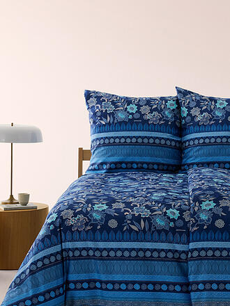 BASSETTI | Satin Bettwäsche VARIGOTTI 70x90cm/140x200cm Blau
