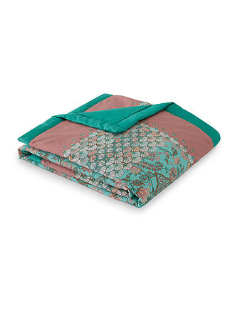 BASSETTI | Tagesdecke - Plaid 135x190cm TIGULLIO Hell Gruen