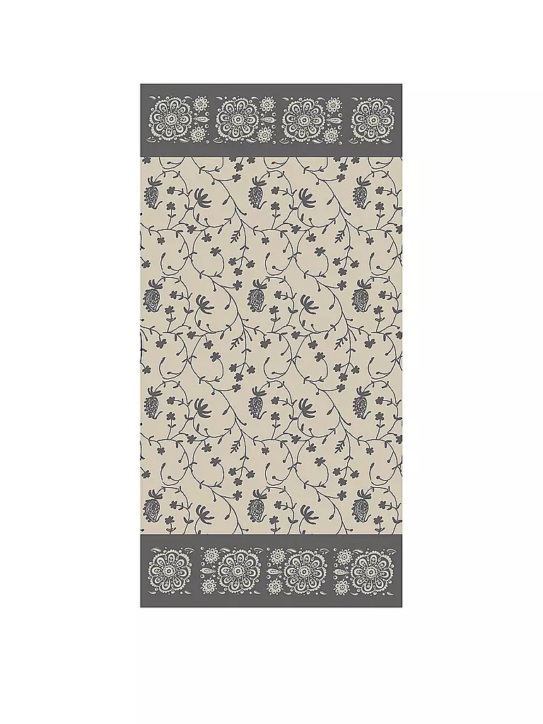 BASSETTI | Duschtuch 70x140cm BRENTA Grau | grau