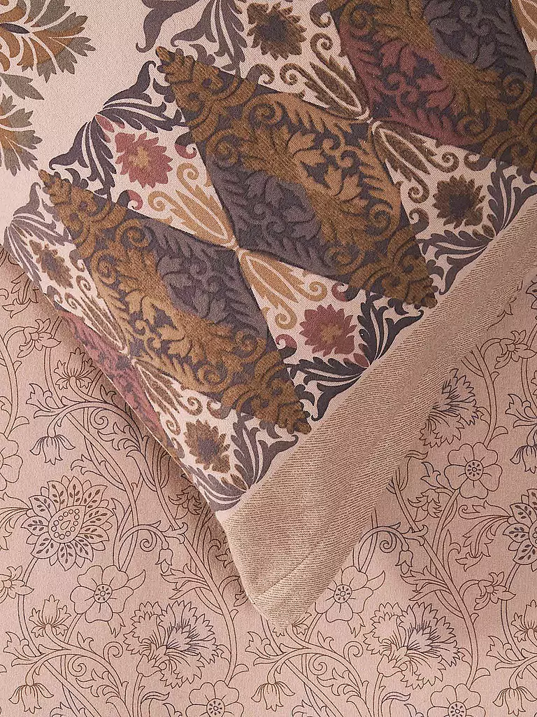 BASSETTI | Flanell Bettwäsche SIGURTA 70x90cm/140x200cm Rosa | rosa