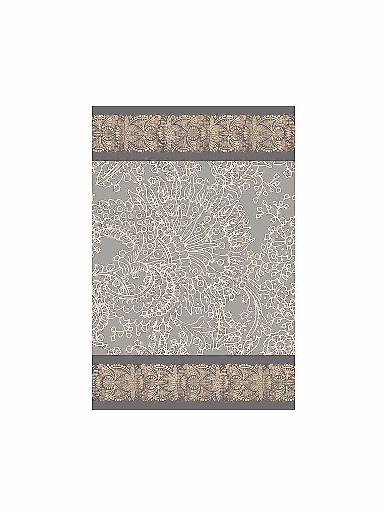 BASSETTI | Gästetuch 40x60cm MONREALE Grau/Beige | hellgrau