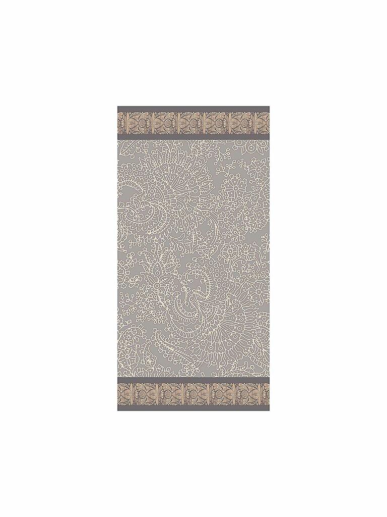 BASSETTI | Handtuch 50x100cm MONREALE Grau/Beige | hellgrau