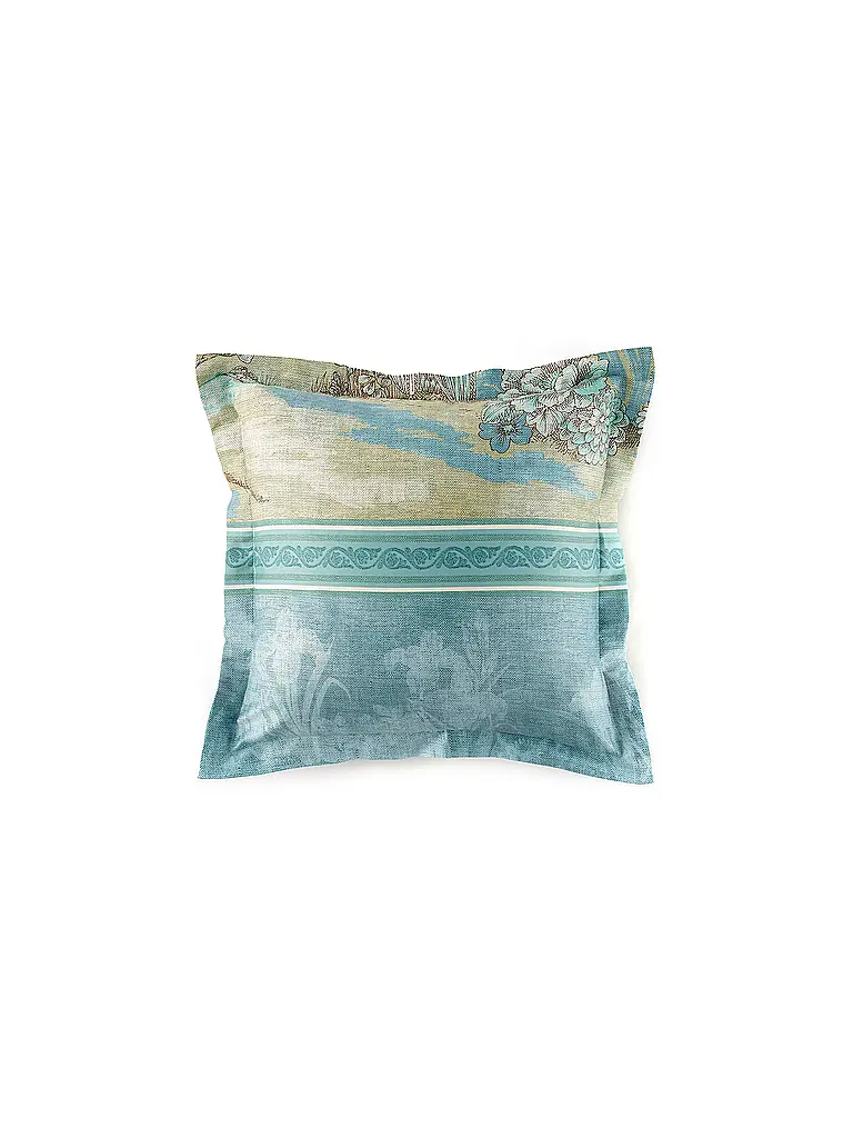 BASSETTI | Satin Bettwäsche 70x90cm / 140x200cm ACQUAFORTE  Gruen | mint