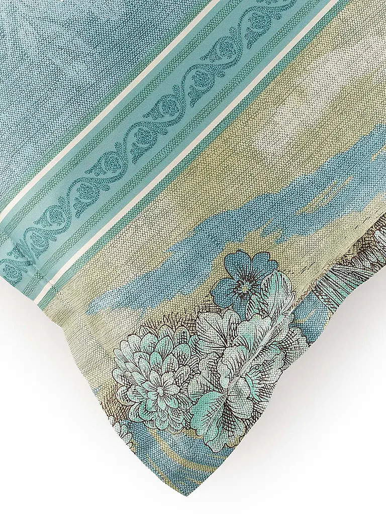 BASSETTI | Satin Bettwäsche 70x90cm / 140x200cm ACQUAFORTE  Gruen | mint