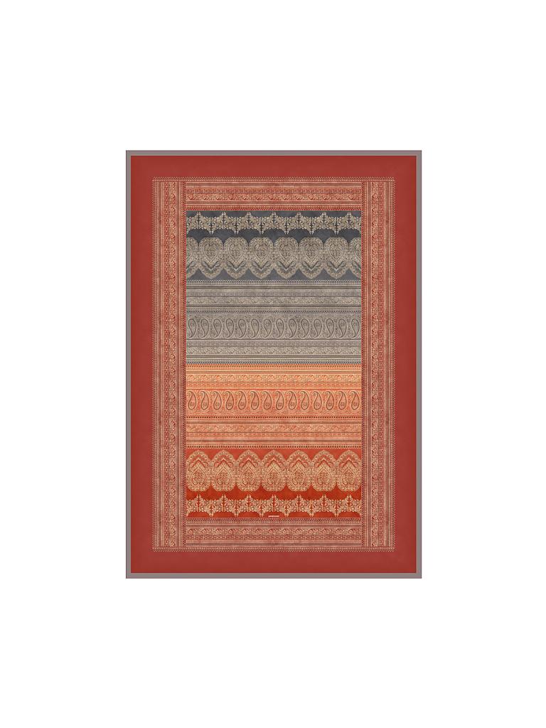 BASSETTI | Tagesdecke - Plaid "Brunelleschi" 135x190cm | orange