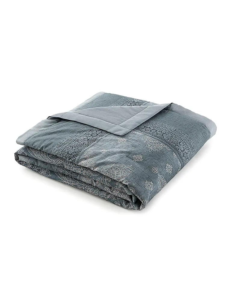 BASSETTI | Tagesdecke - Plaid 135x190cm KERALA Grau | grau