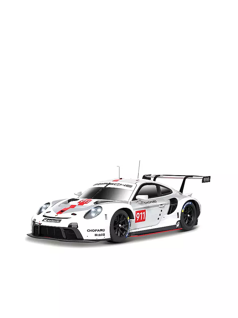 BBURAGO | Modellfahrzeug - 1:24 Race Porsche 911 RSR GT 20 | weiss