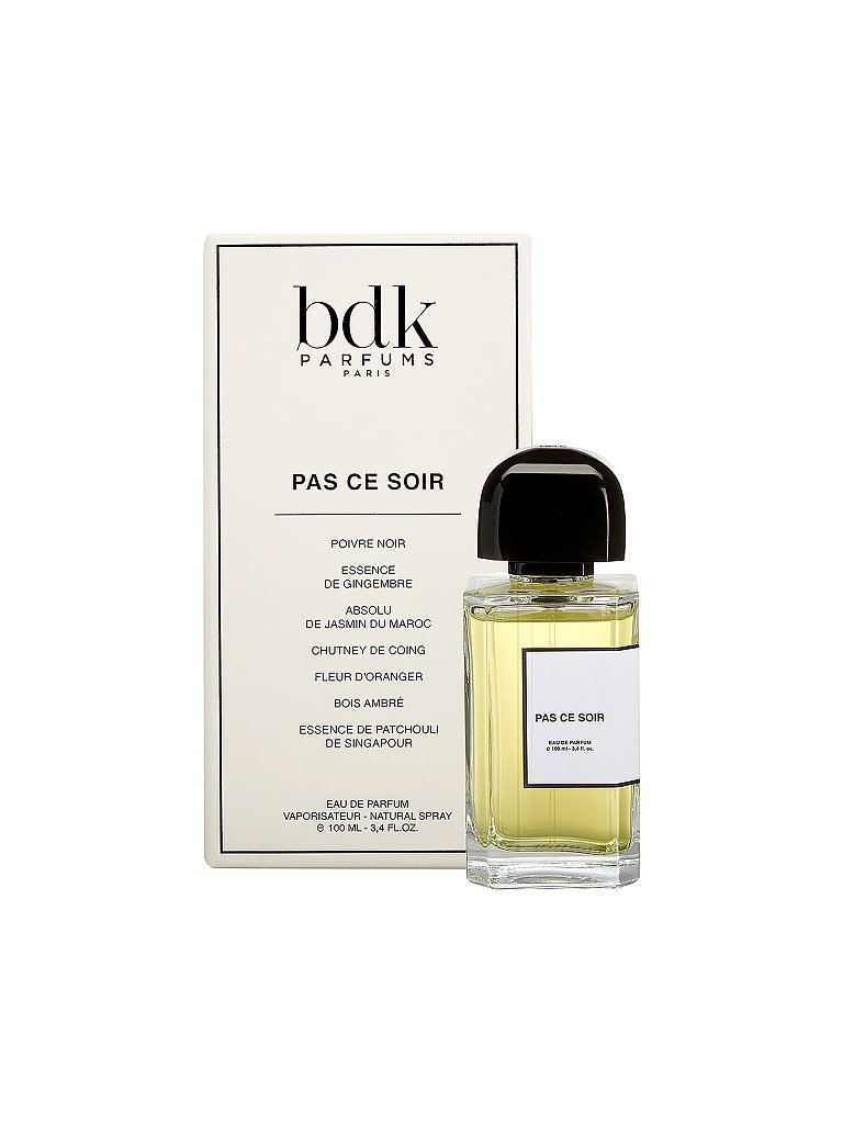 BDK Pas ce Soir Eau de Parfum Natural Spray 100ml