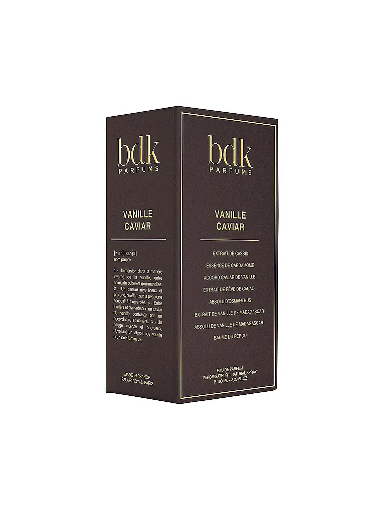 BDK | Vanille Caviar Eau de Parfum 100ml | Keine Farbe
