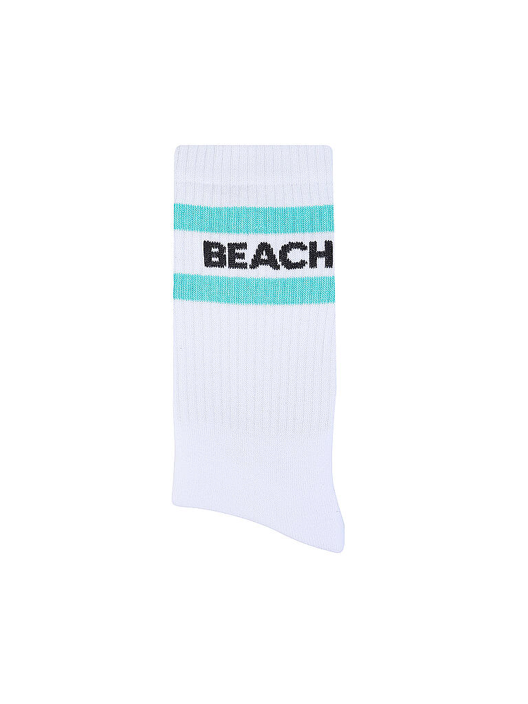 BE FAMOUS | Socken Beach Please | weiss