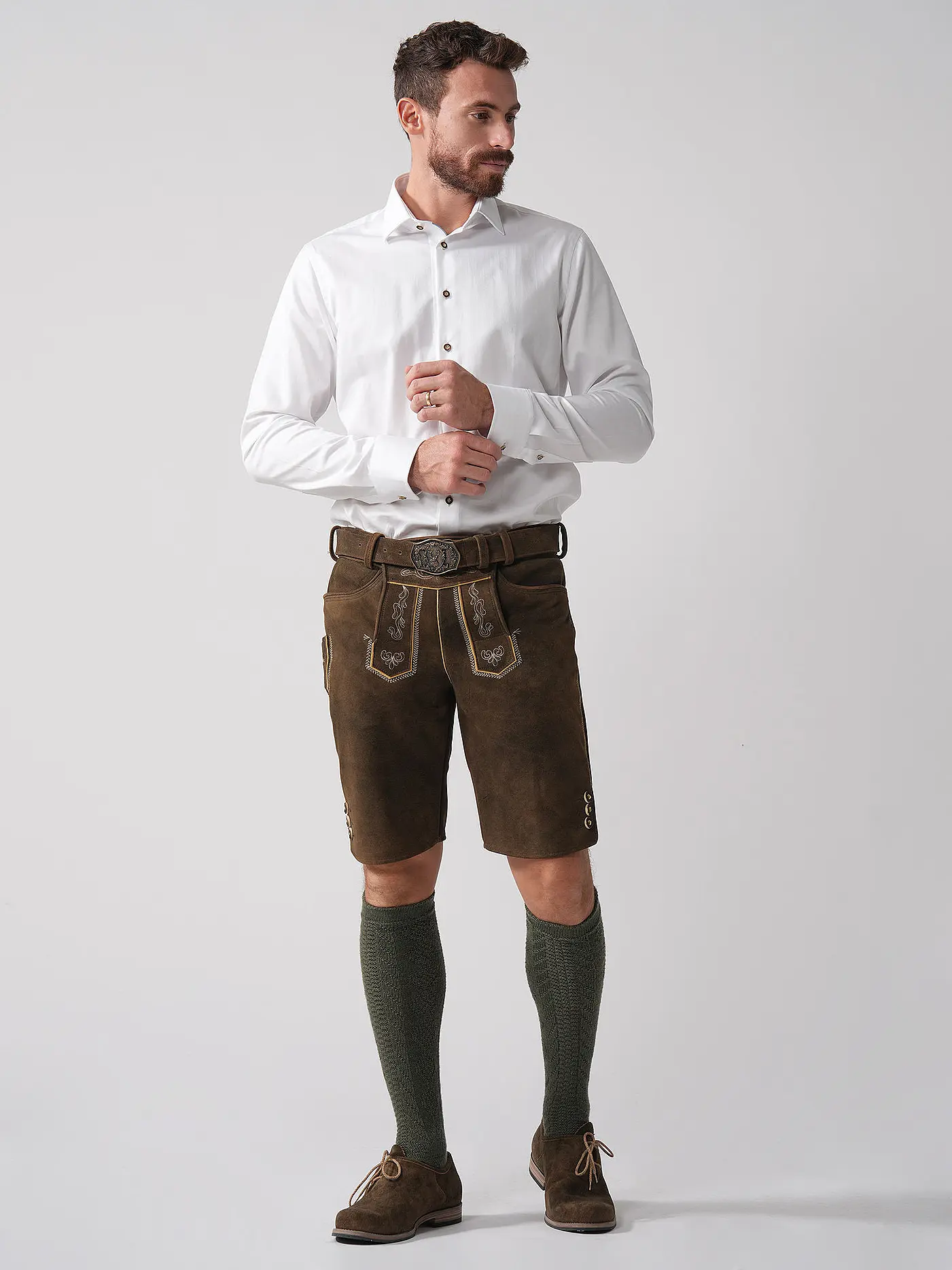 BECKERT | Lederhose LEO  | hellbraun