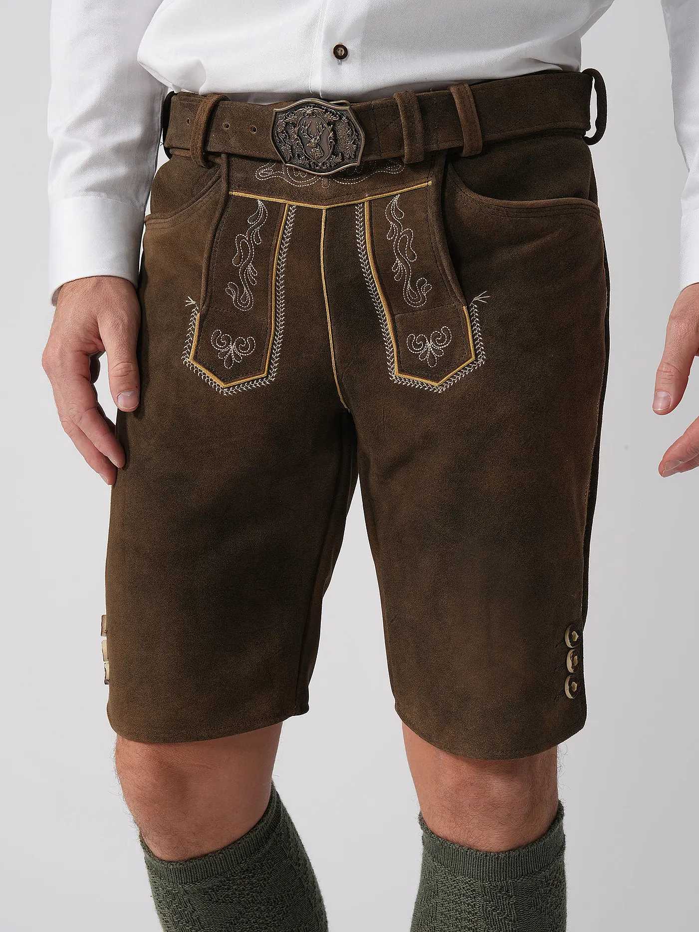 BECKERT | Lederhose LEO  | hellbraun
