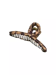 BECKSÖNDERGAARD | Haarspange BROMFLORA LUSTER HAIR CLAW  Brich White  | braun