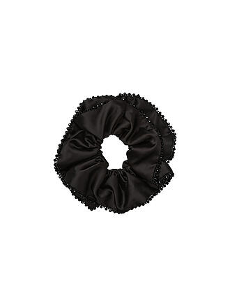 BECKSÖNDERGAARD | Haargummi - Scrunchie LUSTER BEAD Black