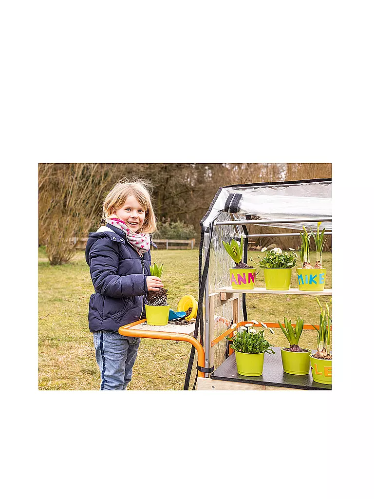 BELEDUC | Mobiles Gewächshaus " Kleine Gärtner " | keine Farbe