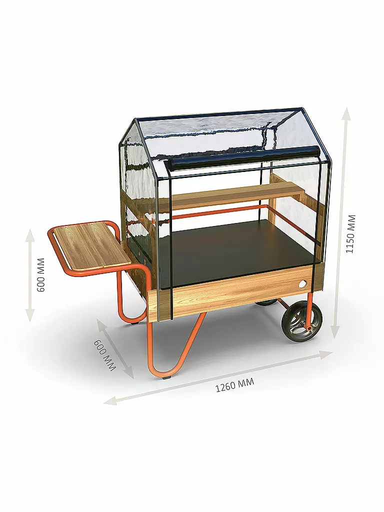 BELEDUC Mobiles Gewächshaus " Kleine Gärtner " keine Farbe