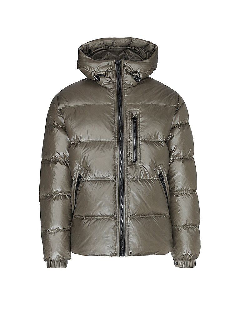 BELSTAFF Daunensteppjacke ATLAS olive | XXL