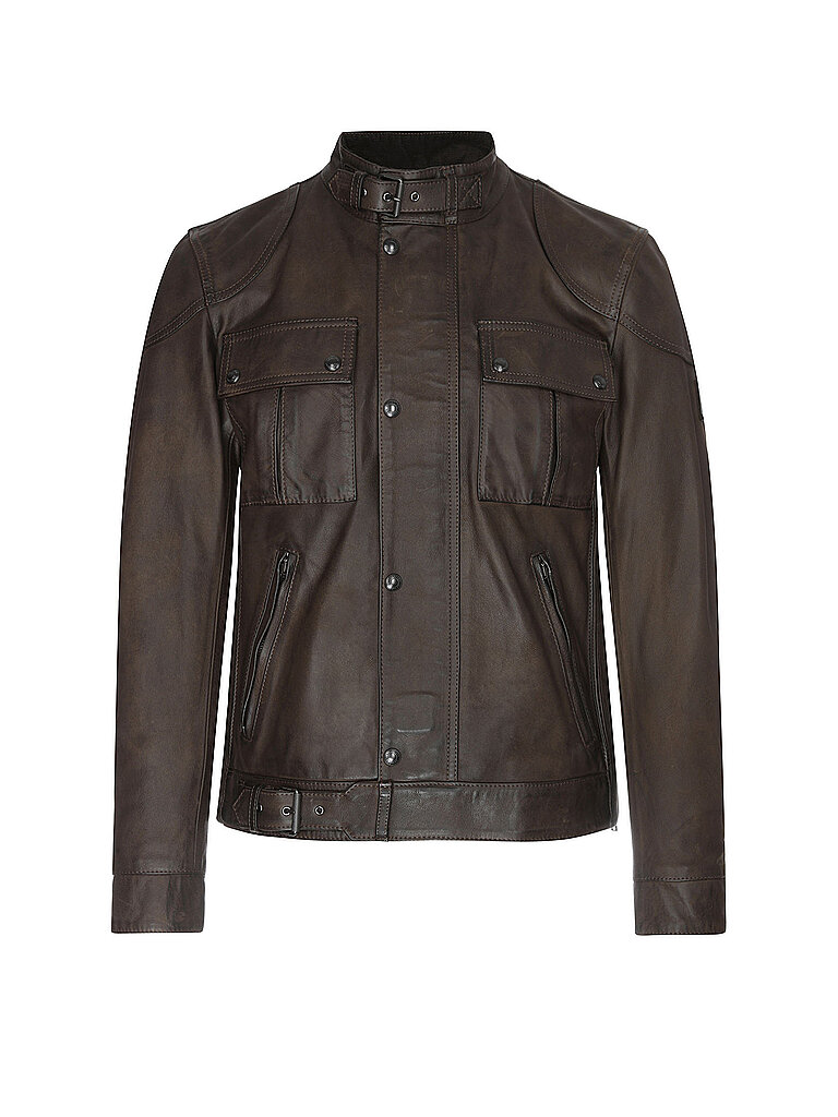 BELSTAFF Lederjacke GANGSTER braun | 46