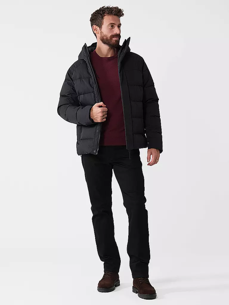 BELSTAFF | Daunensteppjacke APEX | schwarz