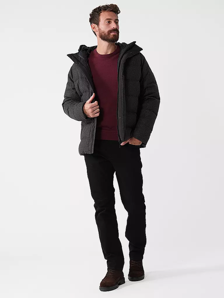 BELSTAFF | Daunensteppjacke APEX | grau