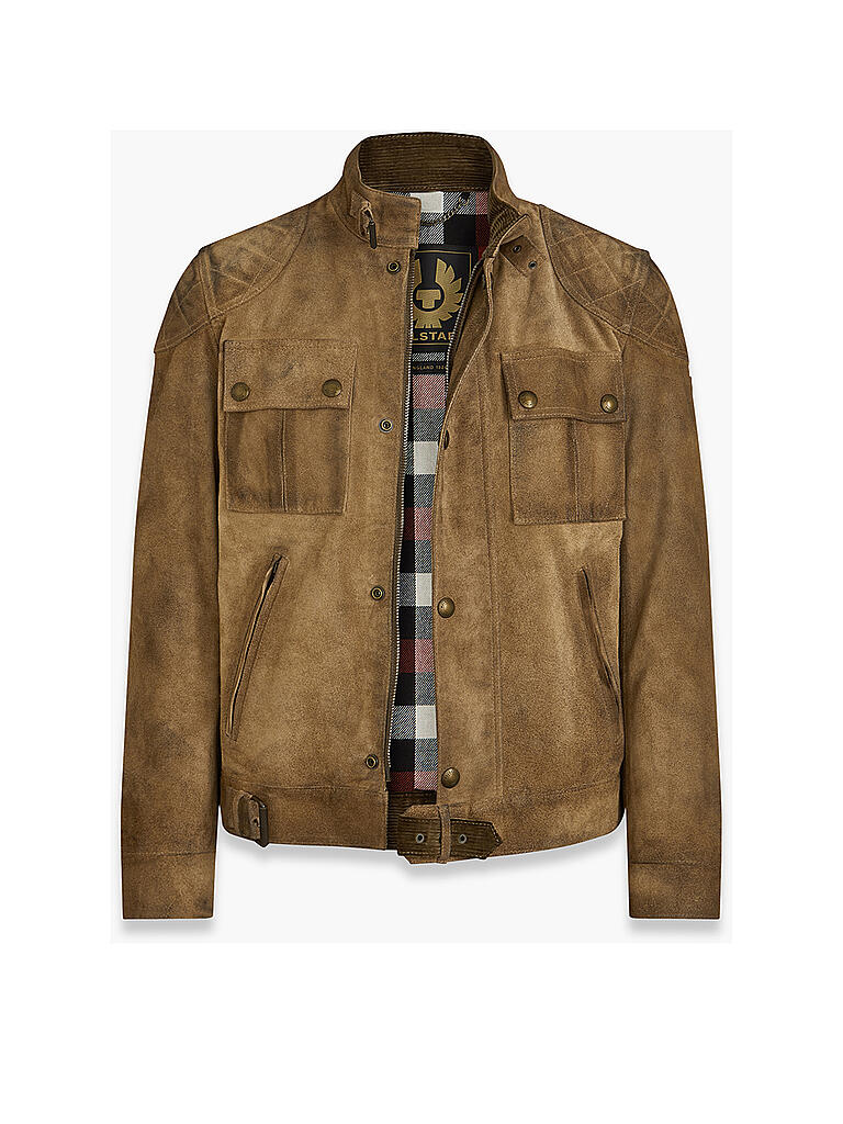 BELSTAFF | Lederjacke " Brookstone " | beige