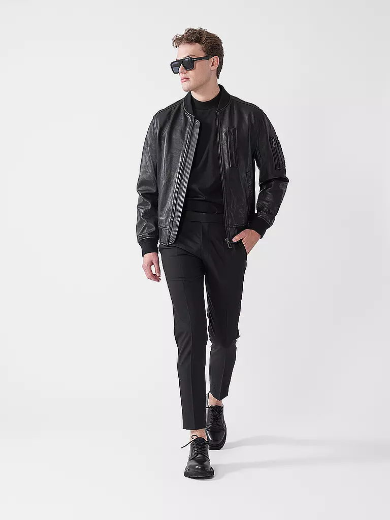 BELSTAFF | Lederjacke MARKER  | schwarz