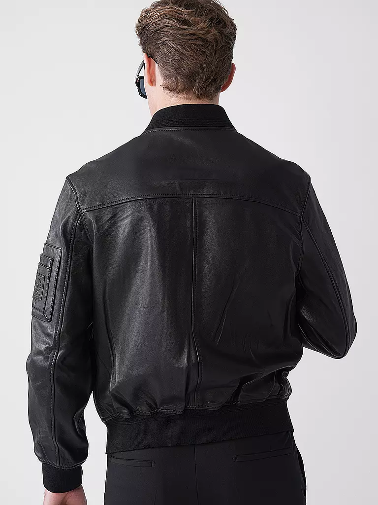 BELSTAFF | Lederjacke MARKER  | schwarz