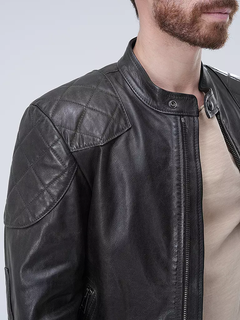 BELSTAFF | Lederjacke OUTLAW | schwarz