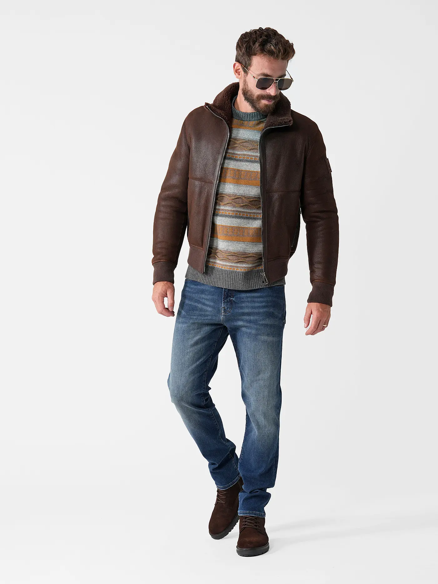 BELSTAFF | Lederjacke TRACE | braun