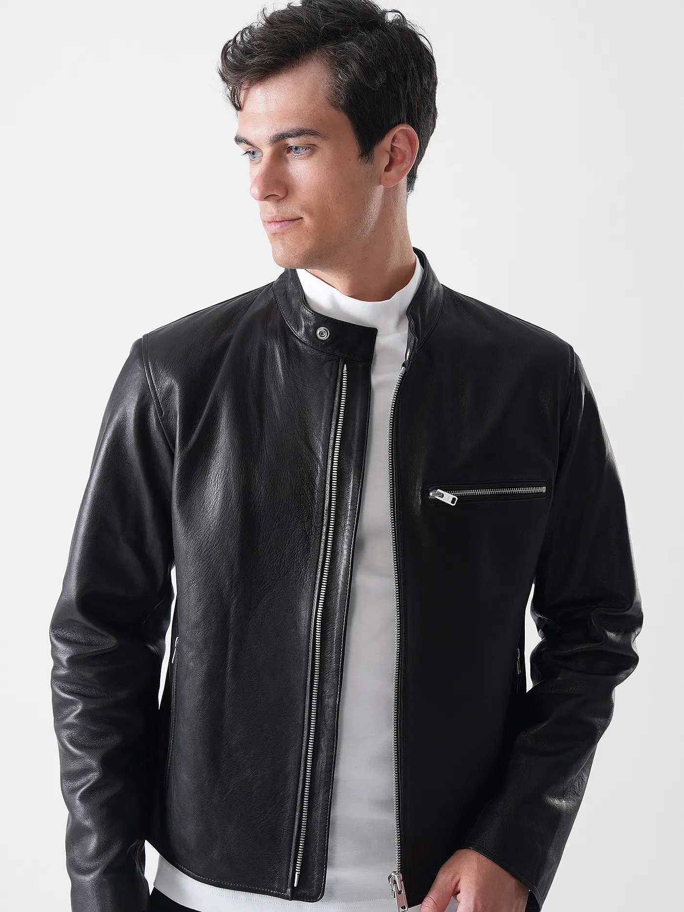 BELSTAFF | Lederjacke TRACK  | schwarz